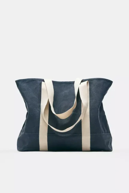 Bolso shopper desgastado STWD.webp
