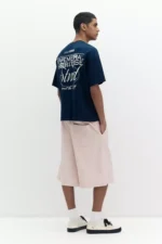 Camiseta azul estampada de STWD 5.webp