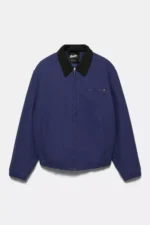 Jacket with contrast collar.webp