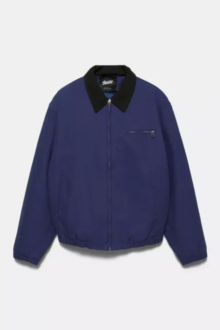 Jacket with contrast collar.webp