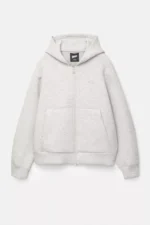 Sudadera capucha efecto neopreno.webp
