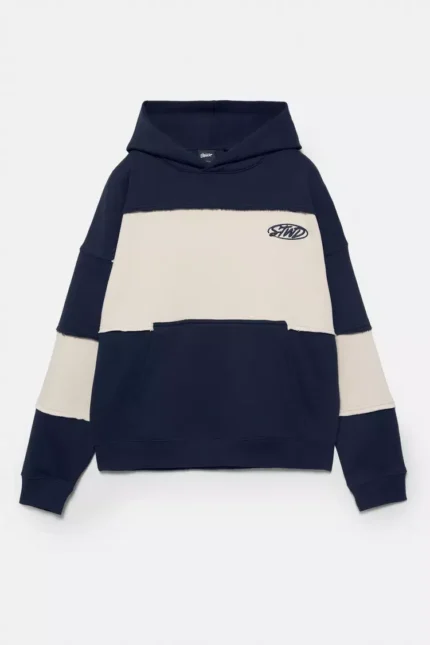 Sudadera capucha paneles STWD Studio.webp