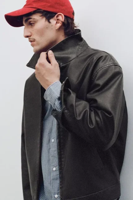 Washed faux leather jacket 1.webp