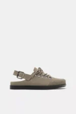 Zuecos de cuero con cordones STWD.webp