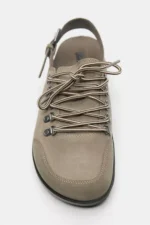 Zuecos de cuero con cordones STWD 4.webp
